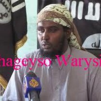 Sheikh Ali Mahamuud Rage (Sh.Ali Dere) Msemaji mkuu wa Harakat Al-Shabab Al Mujahideen.